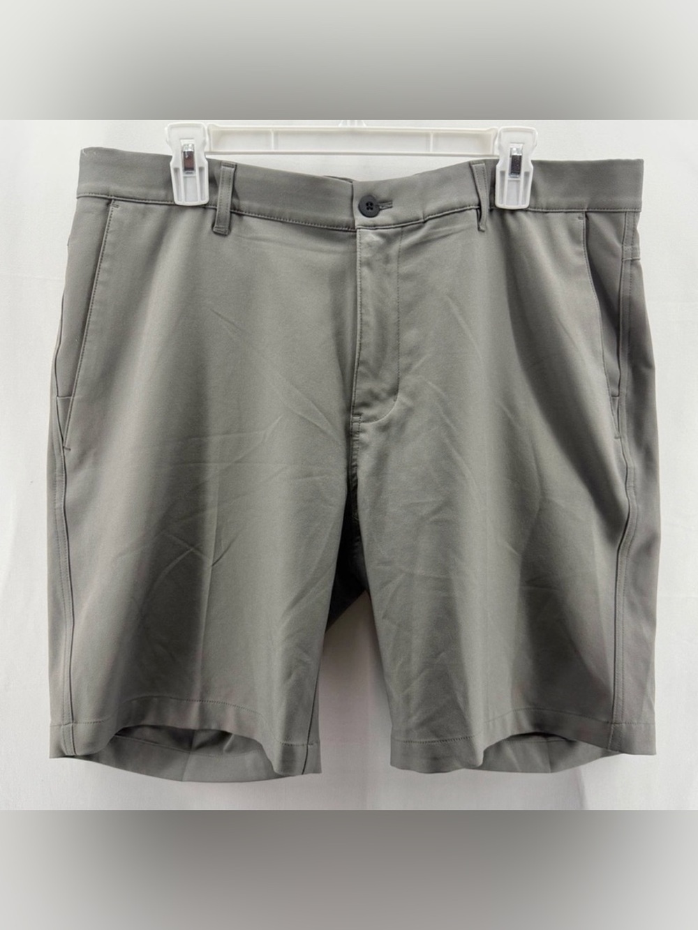 Dunning Golf Men's Grey Performance Shorts Size 36